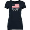 Womens USA Olympic Navy Shirt (Small)