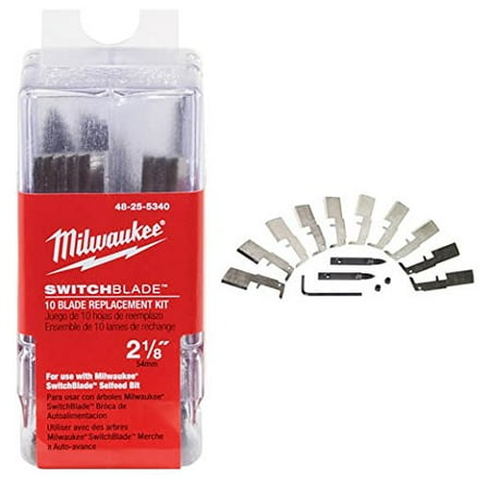 Milwaukee Tool SWITCHBLADE 10 Blade Replacement Kit 2-9/16"