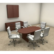 Modern Racetrack 6' Feet Conference Table, #OT-SUL-C2