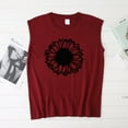 thumbnail image 3 of Graphic Shirt for Women Funny Print Sleeveless Cute Juniors Tops Teen Girl Tee Funny T Shirt, 3 of 4