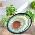 thumbnail image 6 of Xloro Plastic Plant Saucer Round Drainage Tray for Flower Pots Durable Water Catch Tray for Home Garden Patio Use (1Pc 7.68"), 6 of 9