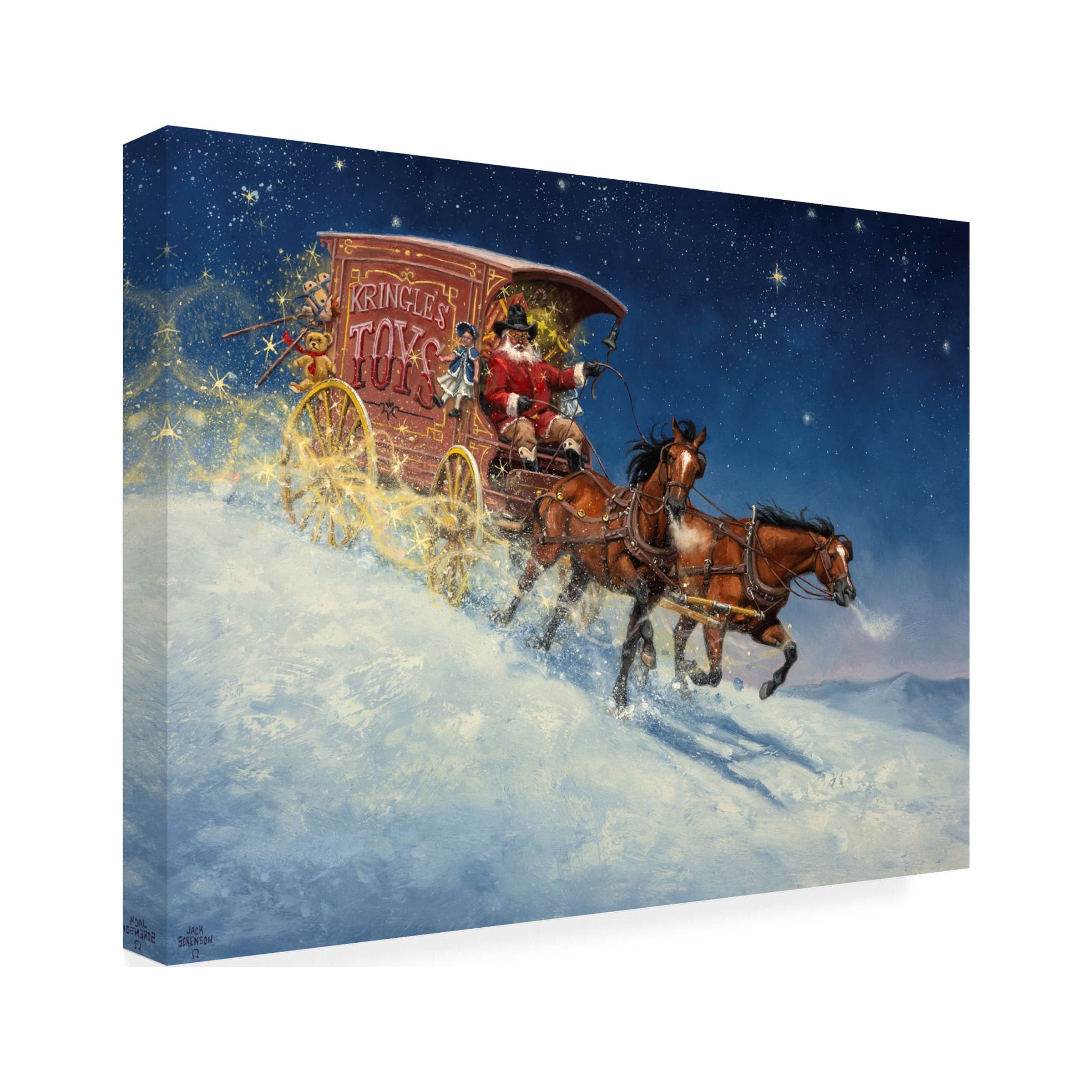 Jack Sorenson 'Nick of Time' Canvas Art
