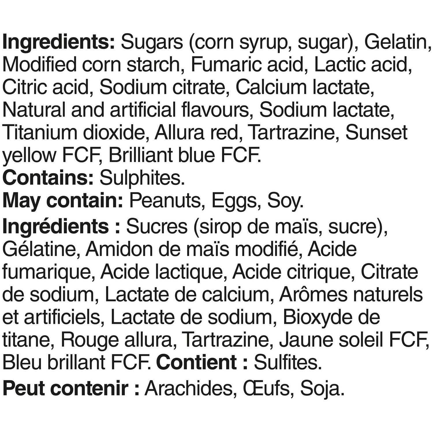 Trolli Sour Brite Octopus Gummy Candy, Net weight: 120g