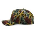 thumbnail image 3 of Leafy Dad Hat, Adjustable Baseball Cap with UV Protection, Colorful Exotic Tropical Plant Pattern Performance Hat for Men Women Casual Wear, 3 of 8