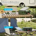 thumbnail image 2 of EAZUSE Étui Starlink Mini, Étui de Voyage Rigide et Étanche pour Mini Starlink avec Mousse Moulée pour Accessoires Mini, Sac de Rangement Verrouillable Vert, 2 of 6