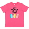 thumbnail image 3 of Inktastic Easter Just Hangin' with My Peeps Youth T-Shirt, 3 of 5