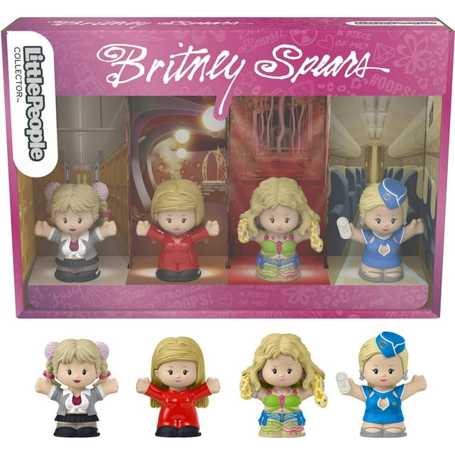 Little People Collector Britney Spears Special Edition Figure Set for Adults & Fans in a Display Gift Box