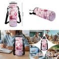 thumbnail image 5 of ZUXONGSY Pink Axolotl Cherry Blossoms Print 6 in 1 Kids Backpack Set with Lunch Box Pencil Case Water Bottle Holder Keychain Bookmark, Lightweight School Bookbag for Boys Girls Middle School, 5 of 7
