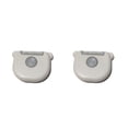 thumbnail image 1 of Toystoory Removedor de pelusas de mano Sofá Alfombras Rodillo de tela Muebles Herramienta de eliminación de pelo para mascotas Suministros de gris blanco 2piezas, 1 of 6