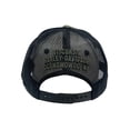 thumbnail image 3 of Harley-Davidson Women's Studded Medal Curved Bill Mesh Trucker Hat, Green/Black, Harley Davidson, 3 of 3