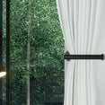 thumbnail image 6 of 2 Pack Adhesive Curtain Holdbacks - Black Curtain Tie Backs, 6 of 7