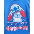 thumbnail image 5 of Stitch Toddler Graphic Americana Crewneck Tee with Short Sleeves, Sizes 12M-5T, 5 of 6