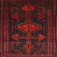 thumbnail image 1 of Ahgly Company Machine Washable Indoor Square Traditional Bakers Brown Area Rugs, 4' Square, 1 of 7