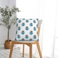 thumbnail image 7 of Wukai Turtle Premium Polyester Fleece Pillow Covers with Hidden Zipper Closure,Luxuriously Soft and Durable-18"x18", 7 of 7