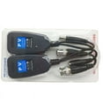thumbnail image 3 of 2 Paires Émetteur-Récepteur Balun d'Alimentation Vidéo CCTV Coaxial BNC Passif DC-8MHZ vers Connecteur CAT5e 6 RJ45, 3 of 13