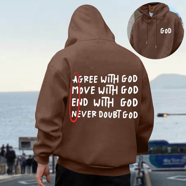 WILLBEST Sudadera con Capucha Informal para Hombre, Jersey De Manga Larga con Diseño Estampado para Uso Diario, Cómoda Sudadera con Capucha para Otoño e Invierno. XXGrande