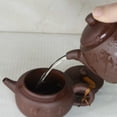 thumbnail image 2 of Zisha Teapot Chinese Yixing Clay Pot Ceramics Purple Sand Pot Kungfu Tea Water Kettle Filter Loose Tea, 2 of 6