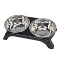 thumbnail image 1 of Hearth & Gear Bols Surélevés avec Support Hauteur Réglable Alimentation Lente Sans Base pour Chats et Repas Confortable Plateau Surélevé pour Chat Petit Bol pour Chiot Nourriture Lente Petit Bols pour Chien Lente, 1 of 6