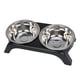 thumbnail image 1 of Comederos elevados con soporte, altura ajustable, alimentación lenta, sin base, para gatos y comidas cómodas, 1 of 6
