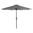 thumbnail image 2 of GARDEN 9 Ft Patio Umbrella w/ Round Resin Base Stand Included for Outdoor Shade, Black/White Stripe, 2 of 7