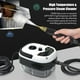 thumbnail image 3 of Limpiador de vapor de mano portátil de 2500 W, máquina de limpieza a vapor presurizada de alta tempe Tomshoo  Blanco, 3 of 7