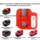 thumbnail image 1 of Batería de Reemplazo Charger para Black & Decker Ni-CD Ni-MH Batería Multi-Volt 9.6V/12V/14.4V/18V Batería Rápida Charger, 1 of 6