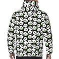 thumbnail image 7 of Naloa Panda Bear Men's Casual Hooded Collar Drawstring Hoodies Pullover Sweatshirts Casual Long Sleeve Shirts-Medium, 7 of 7