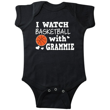 

Inktastic I Watch Basketball with Grammie Gift Baby Boy Bodysuit