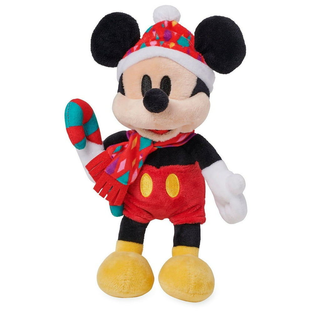 Disney Mickey Chear Holiday Mini Bean Bag Plush New with Tags - Walmart.com - Walmart.com