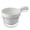 White, variant on Double Layer Drain Basket, Sink Food Scrap Separator and Kitchen Strainer for Washing Vegetable Fruit Residue Filtration, 4x5in, White