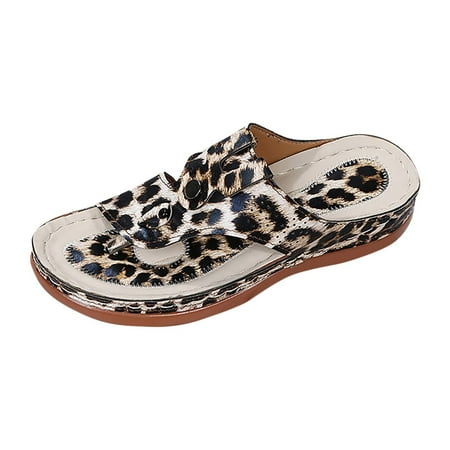

Women s Comfort Flip Flops Rest Toe Post Sandals with Orthotic Arch Support for Comfortable Walking