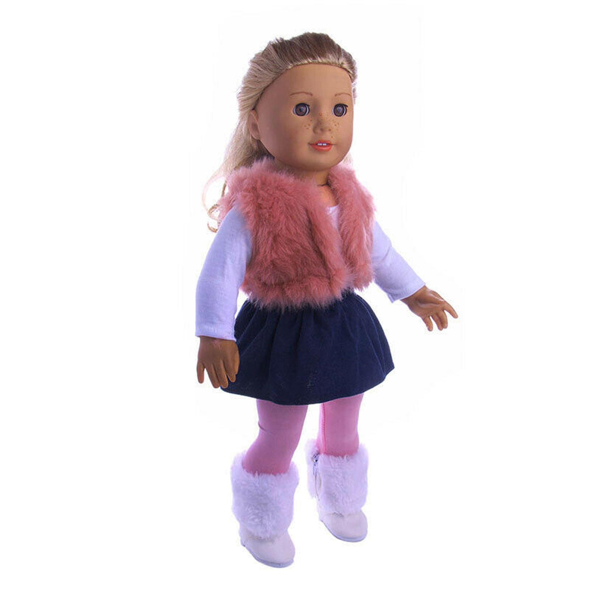 AMERICAN GIRL OUR GENERATION RAINBOW UNICORN SKIRT AND TOP 18 INCH DOLL CLOTHES 