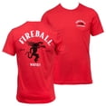 thumbnail image 1 of Fireball Whiskey Red Hot Logo Front and Back Print T-Shirt-3XLarge, 1 of 3
