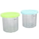 thumbnail image 3 of 2 vasos para helado de 600 ml, recipiente para almacenamiento de helado para Ninja NC299AMZ NC300s, azul y verde, 3 of 14