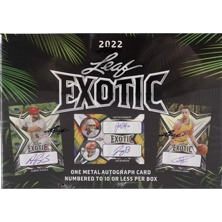 2022 Leaf Exotic Multi-Sport