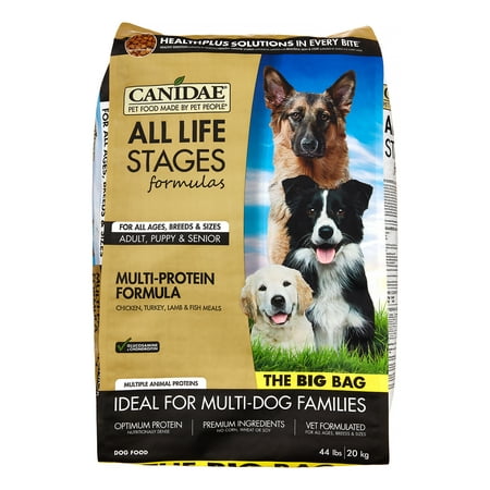 Canidae Life Stages Chicken, Turkey, Lamb & Fish Dry Dog Food, 44