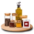 thumbnail image 1 of ULTRACHEF Lazy Susan Giratorio de Bamb&uacute; 36 cm | Centro de Mesa Organizador Cocina, Especiero y Botanero | Charola de Servicio, Base Giratoria para Mesa en Casa | Centro de Mesa Comedor, 1 of 9