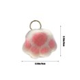 thumbnail image 3 of Super Cute Soft Plush Cat Paw Keychain Fluffy Warm Comfortable Pink Kitty Hand Key Chain Ring Holder Bag Purse Pendant, 3 of 6