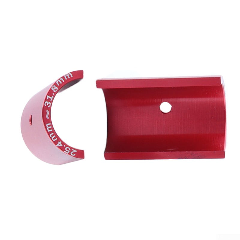 1 Pair Aluminum Bicycle Bike Handlebar Bar Shim Spacer Stem Reducer 25.4*31.8mm