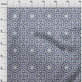thumbnail image 3 of oneOone Rayon Navy Blue Fabric Block Sewing Craft Projects Fabric Prints By Yard 56 Inch Wide-T6, 3 of 5