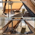thumbnail image 6 of Camping Hot Tent Cabin Tent, Chalet 70 Pro Portable WallTent with Stove Jack and Two Poles for 2-3 Person Hiking, Backpacking, 6 of 9