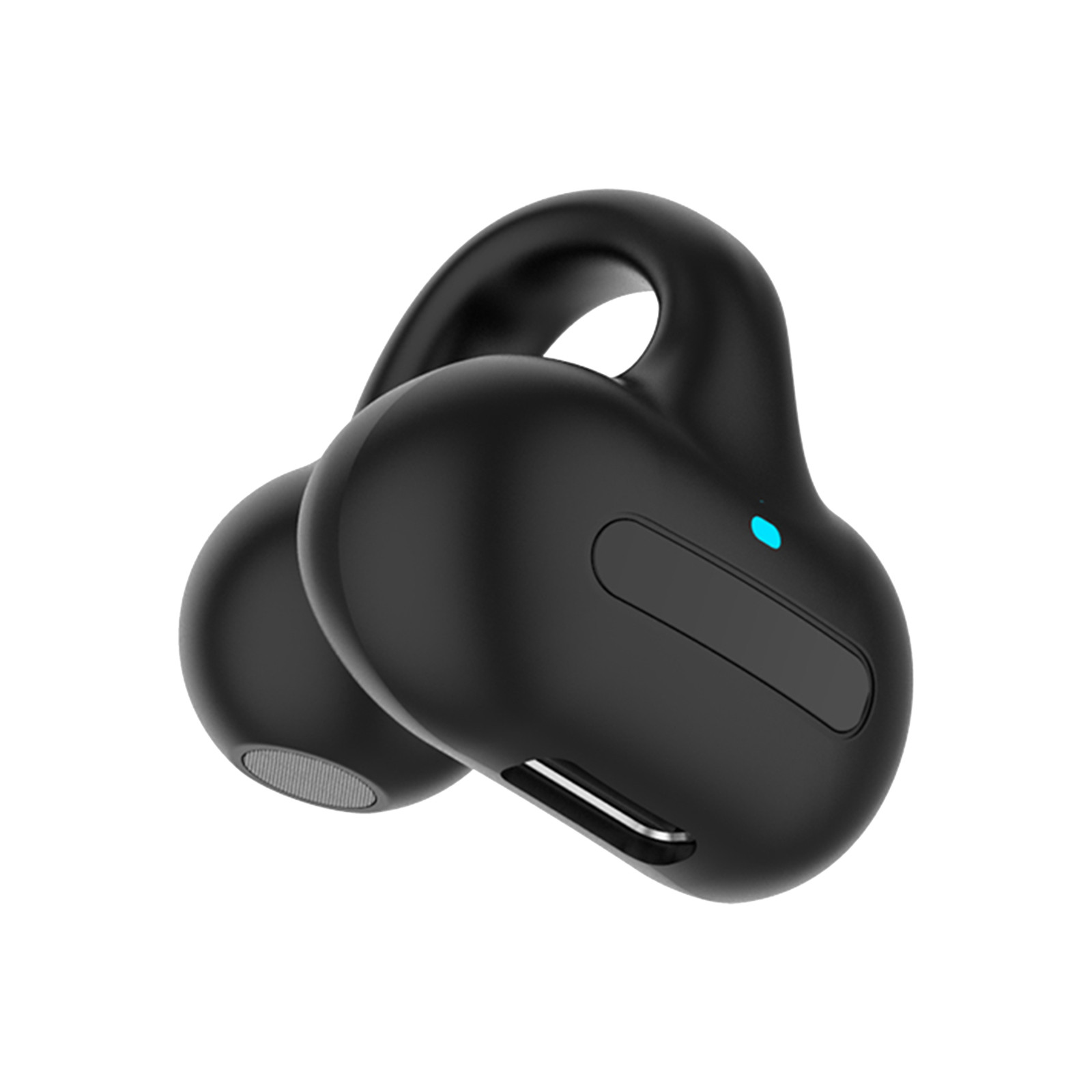 PRINxy Gas Conduction Earphones Wireless EarClip Gas Conduction Headphones Bluetooth Open Ear