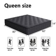 thumbnail image 4 of Tryagat 14” Queen Hybrid Mattress in a Box, Medium Firm Queen Size Mattresses, Cooling Gel Memory Foam Mattress with Individually Wrapped Pocket Coils, Pressure Relief, 4 of 9