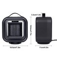 thumbnail image 3 of Leutsin Portable Mini Electric Heaters Space Air Warmer Fan Blower Radiator Heating For Winter, 3 of 9