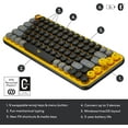 thumbnail image 5 of Logitech POP Keys & Mouse Combo Wireless Mechanical Keyboard Emoji Keys YELLOW, 5 of 7