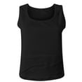 thumbnail image 4 of TKLPEHG Tank Top for Women Crew Neck Basic Tank Top Casual Summer Clothes Lightweight Sleeveless T Shirt Fashion Comfy Solid Color Loose Blouses (Black,XL), 4 of 5