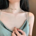 thumbnail image 4 of Bow Necklace Dainty Gold Charm Necklaces Silver Bow Pendant Necklace Jewelry for Women Bow Jewelry Gifts Trendy Necklaces for Women 2025, 4 of 4