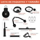 thumbnail image 2 of 9 Piezas Sistema de Poleas Gym Casero para Gimnasio en casa, Entrena Hombros, bíceps y tríceps, soporta 280LB de Peso, Adecuado para Ejercicio en casa y Barra para dominadas, 2 of 8