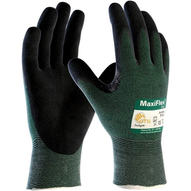 12 Pack MaxiFlex Cut 34-8743-M Cut Resistant Nitrile Coated Work