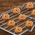 DODAMOUR 2 Pack 8.5" x 5.3" Cooling Rack for Baking, Stainless Steel